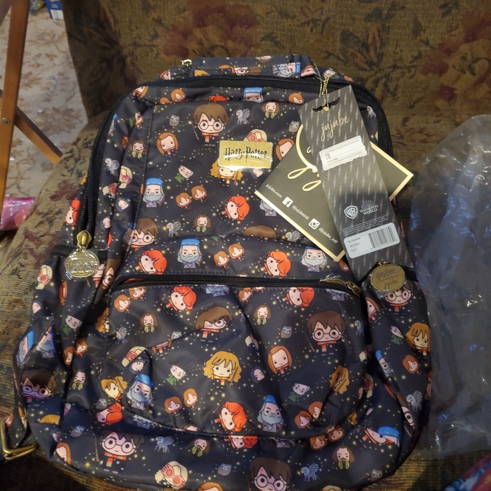 Harry potter jujube cheering charms backpack